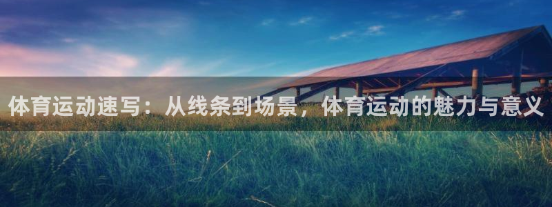 JJB竞技宝官方正版app集团简介：体育运动速写：从线条到场
