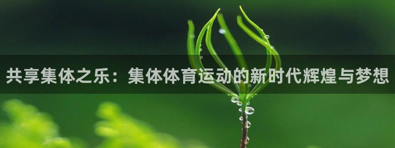 JJB竞技宝官网下载招商电话号码是多少号：共享集体之乐：集体