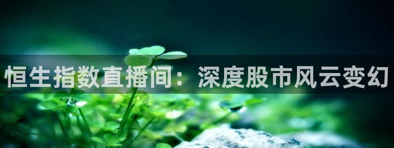 极速体育直播cba篮球联赛：恒生指数直播间：深度股市风云变幻